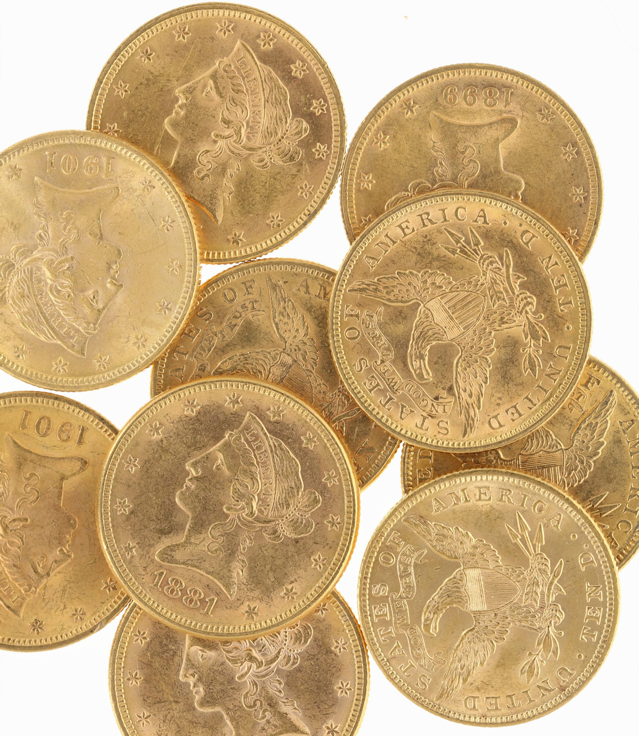 $10 Liberty Gold Eagles - American Gold Exchange