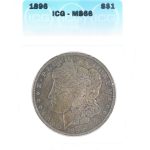 1896 Morgan Dollar ICG MS66 S$1