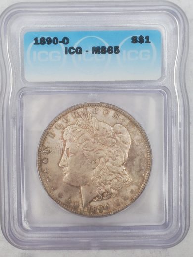 1890-O ICG MS65 $1 41401 OBV