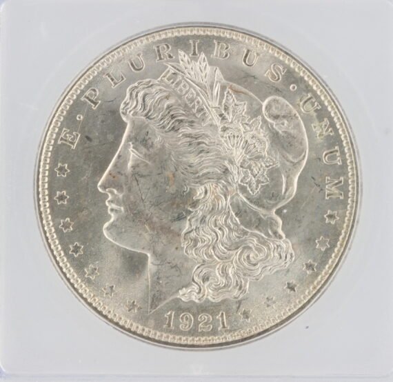 1921 Morgan Dollar MS64 ICG S$1 - Image 3