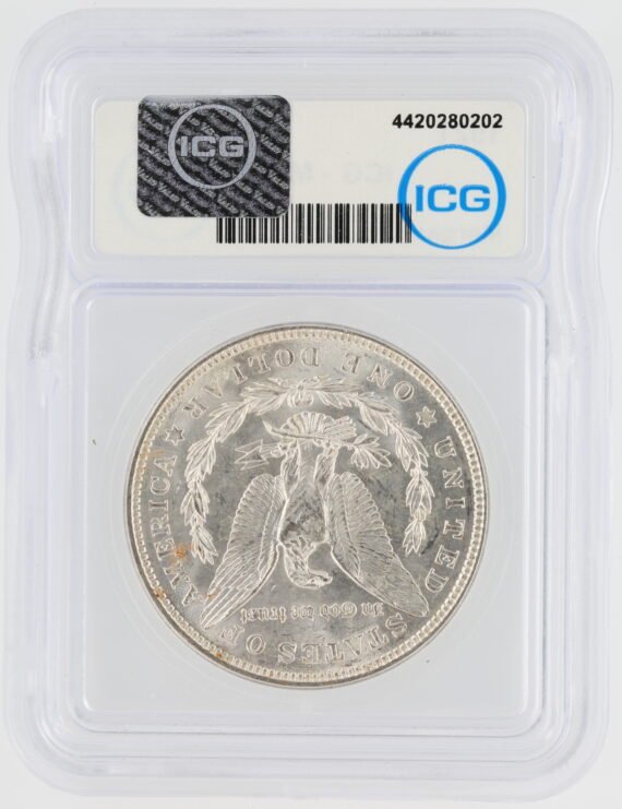 1921 Morgan Dollar MS64 ICG S$1 - Image 4