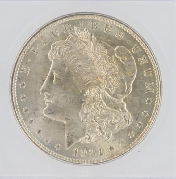 1921 Morgan Dollar MS65 ICG S$1 - Image 3