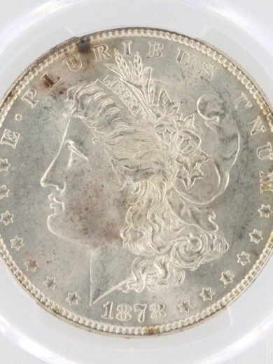 1878 7TF PCGS MS63 S$1 60925 OBVZM