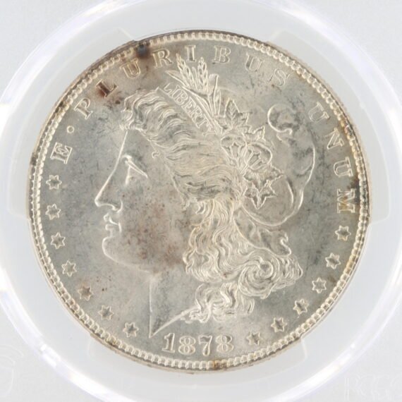 1878 7TF PCGS MS63 S$1 60925 OBVZM