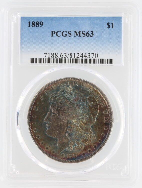 1889 PCGS MS63 S$1 44370-obv