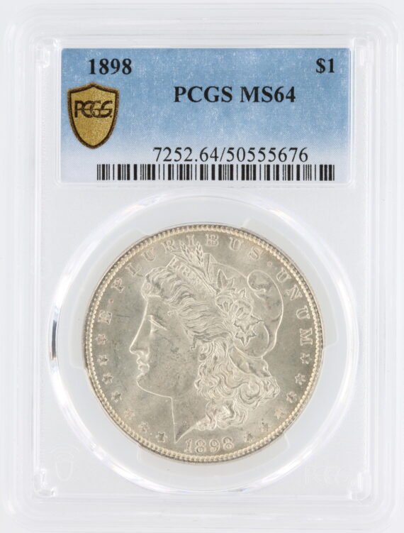 1898 PCGS MS64 S$1 55676-obv
