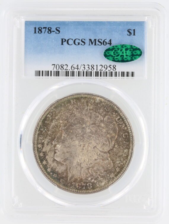 1878-S Morgan Dollar PCGS MS64 S$1