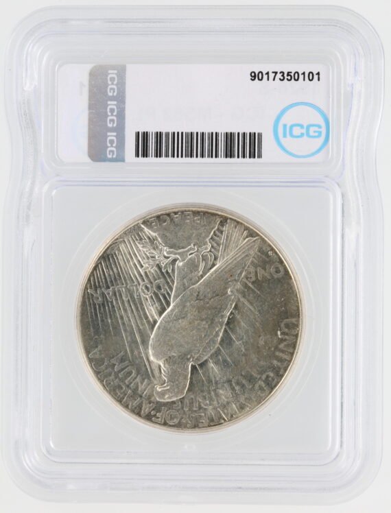 1926-S Peace Dollar ICG MS62 PL $1 - Image 3