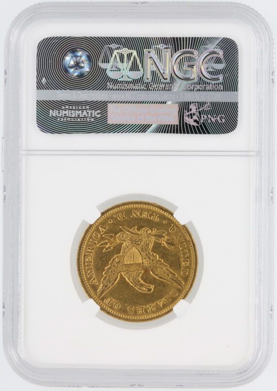 1849 Gold Eagle NGC MS61 Granite Lady Hoard $10 Liberty Head - Image 3