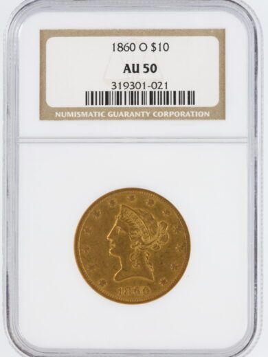 1874-S Double Eagle NGC MS2 $20 Liberty Head