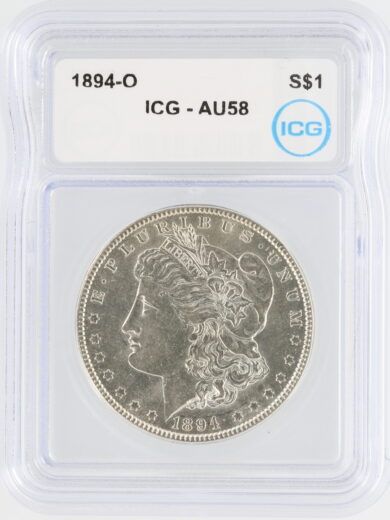 1894-O Morgan Dollar ICG AU58 S$1