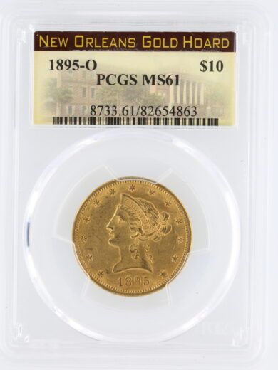 1895-O Gold Eagle PCGS MS61 $10 Liberty Head