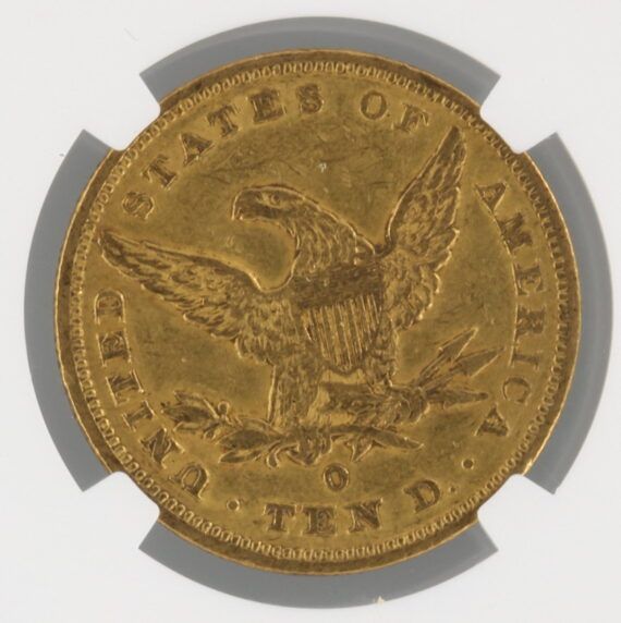 1847-O Gold Eagle NGC AU55 Granite Lady Hoard $10 Liberty Head - Image 4