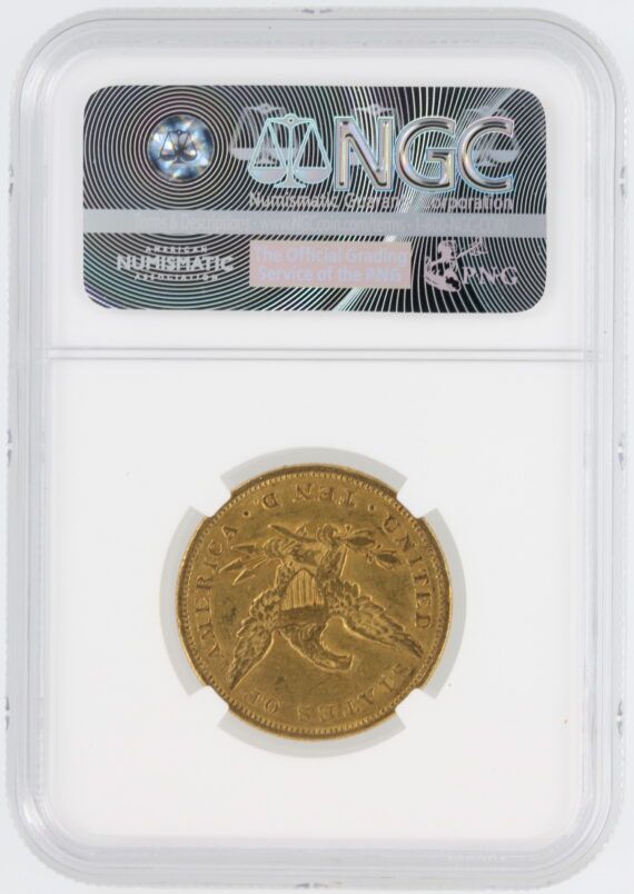 1849 Gold Eagle NGC AU55 Granite Lady Hoard $10 Liberty Head - Image 3