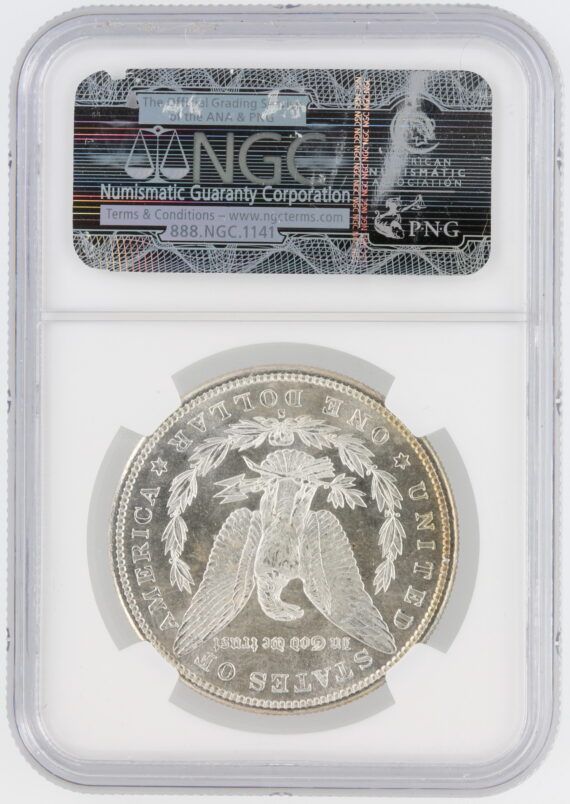 1881-S Morgan Dollar NGC MS64* S$1 - Image 3