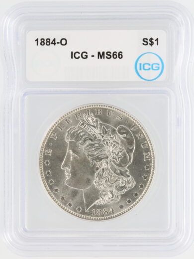 1884-O Morgan Dollar ICG MS66 S$1