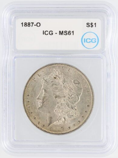 1887-O Morgan Dollar ICG MS61 S$1