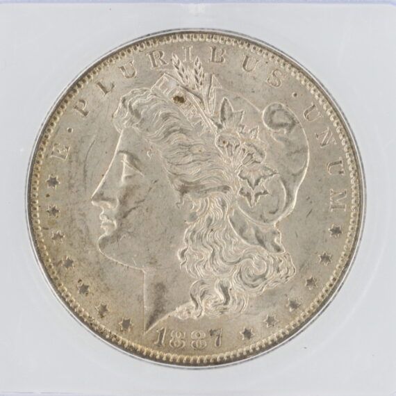 1887-O Morgan Dollar ICG MS61 S$1 - Image 2