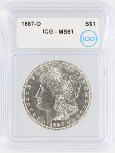 1887-O Morgan Dollar ICG MS61 S$1