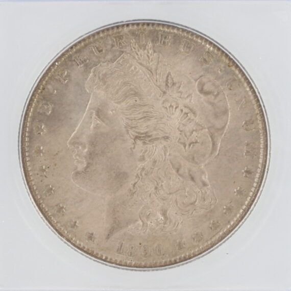 1890-S Morgan Silver Dollar ICG MS63 S$1 - Image 2