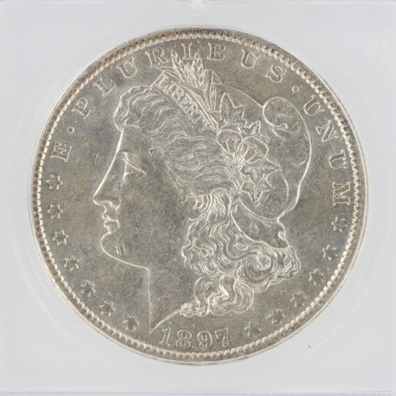 1897-O Morgan Dollar ICG AU50 S$1 - Image 2