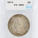 1897-S Morgan Dollar ICG MS63 S$1