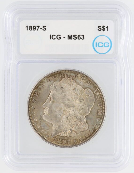 1897-S Morgan Dollar ICG MS63 S$1