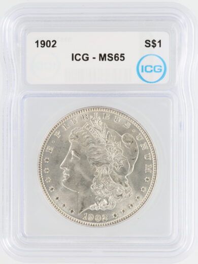 1902 Morgan Dollar ICG MS65 S$1