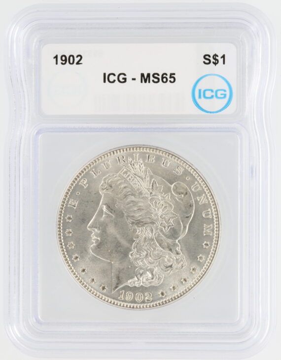 1902 Morgan Dollar ICG MS65 S$1