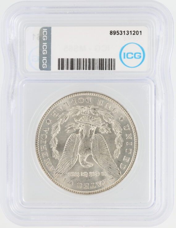 1902 Morgan Dollar ICG MS65 S$1 - Image 3