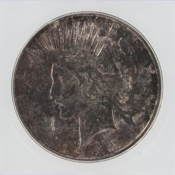 1923-S Peace Dollar ICG MS64 $1 - Image 2