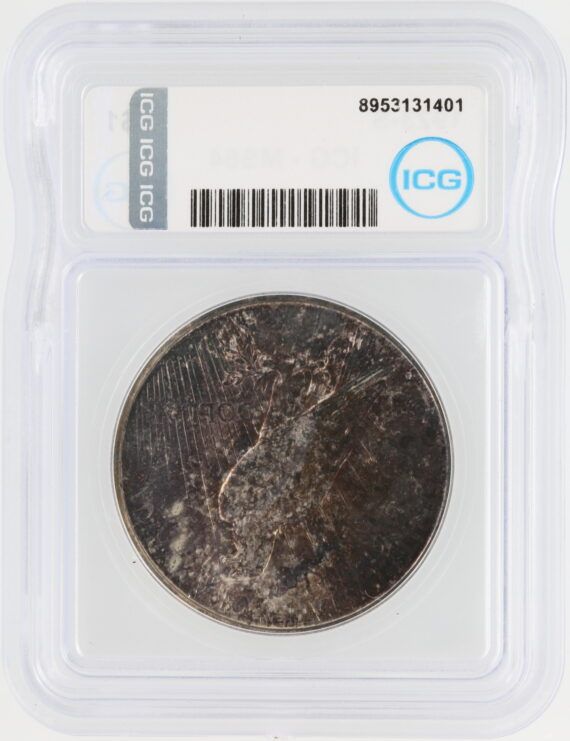 1923-S Peace Dollar ICG MS64 $1 - Image 3