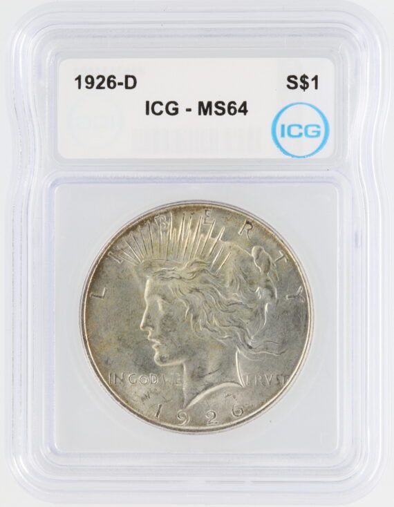 1926-D Peace Dollar ICG MS64 S$1