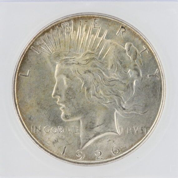1926-D Peace Dollar ICG MS64 S$1 - Image 2