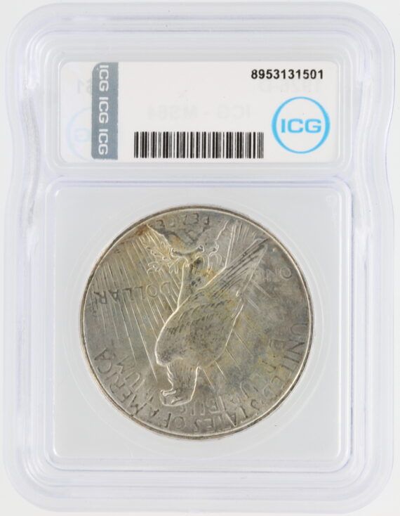 1926-D Peace Dollar ICG MS64 S$1 - Image 3