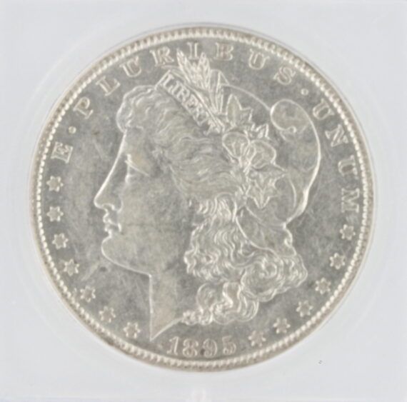 1895-O Morgan Dollar ICG AU50 S$1 - Image 2