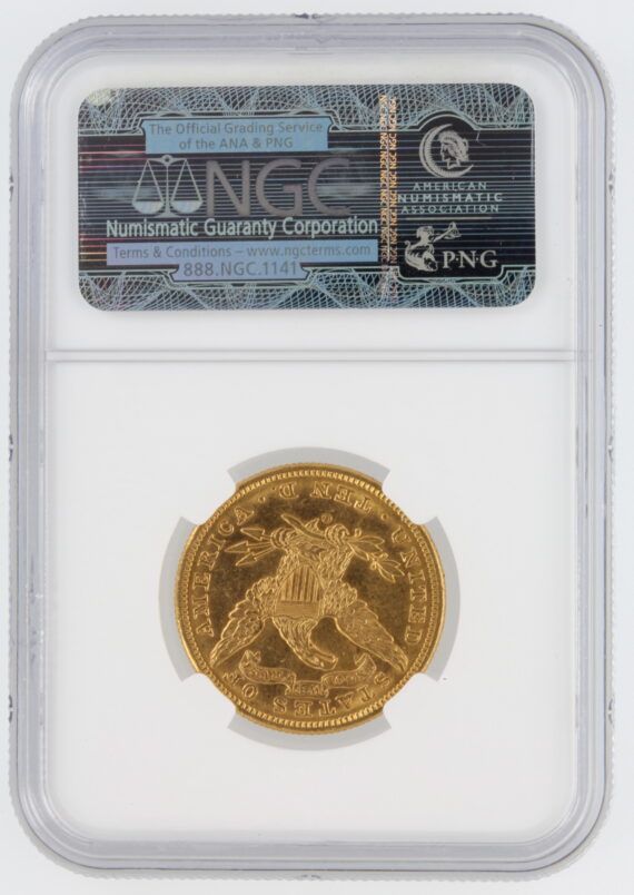1895-O NGC MS60 Liberty Head Gold Eagle $10 - Image 3