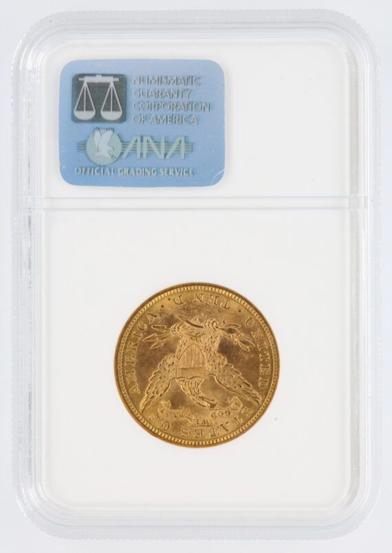 1898-S NGC MS62 Liberty Head Gold Eagle $10 - Image 3
