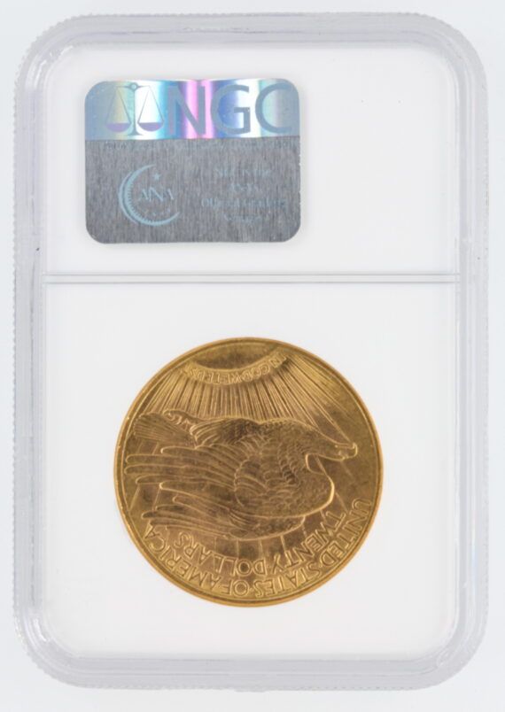 1910-D Saint Gaudens NGC MS63 $20 Double Eagle - Image 3