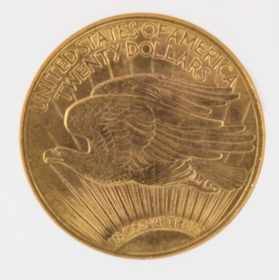 1910-D Saint Gaudens NGC MS63 $20 Double Eagle - Image 4