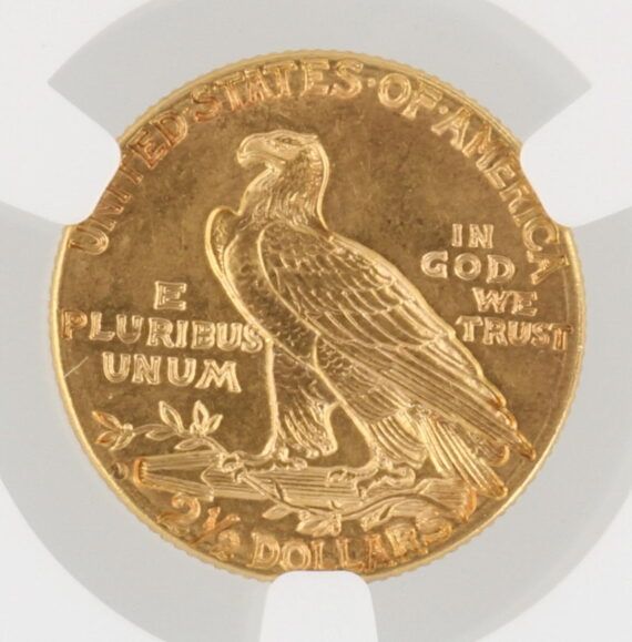 1914-D Quarter Eagle NGC MS61 $2.50 Indian Head - Image 4