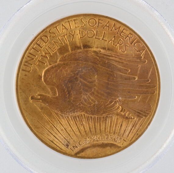 1922 Saint Gaudens PCGS MS65 $20 Double Eagle - Image 4