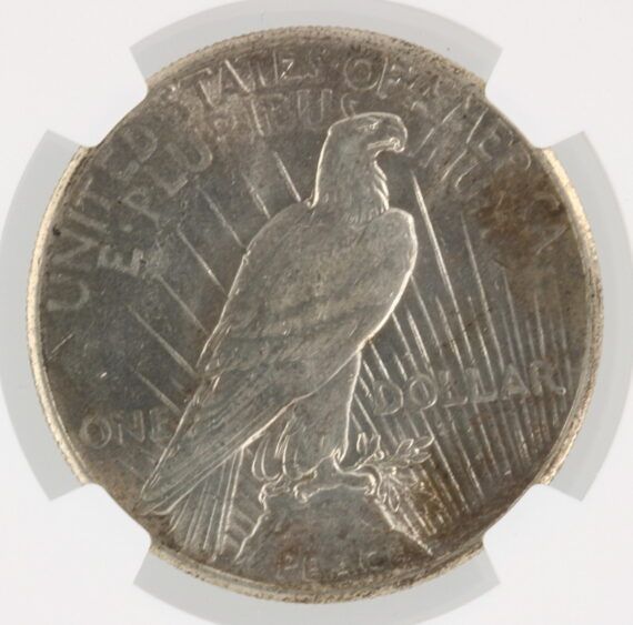 1928 Peace Dollar NGC AU58 S$1 - Image 4