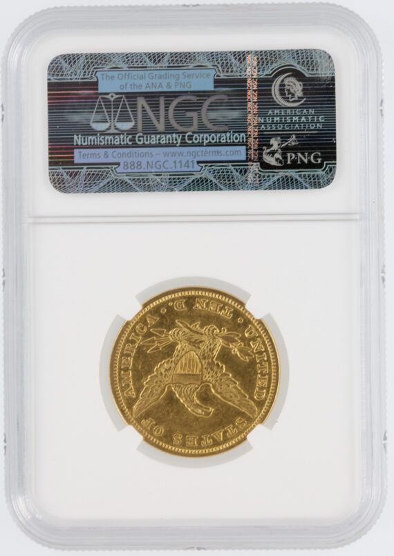 1845 Gold Eagle NGC XF45 $10 Liberty Head - Image 3