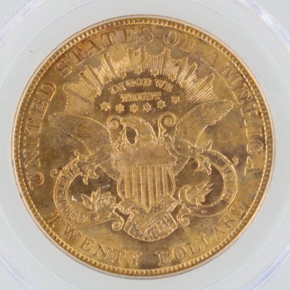 1902 Double Eagle PCGS AU58 $20 Liberty Head - Image 5