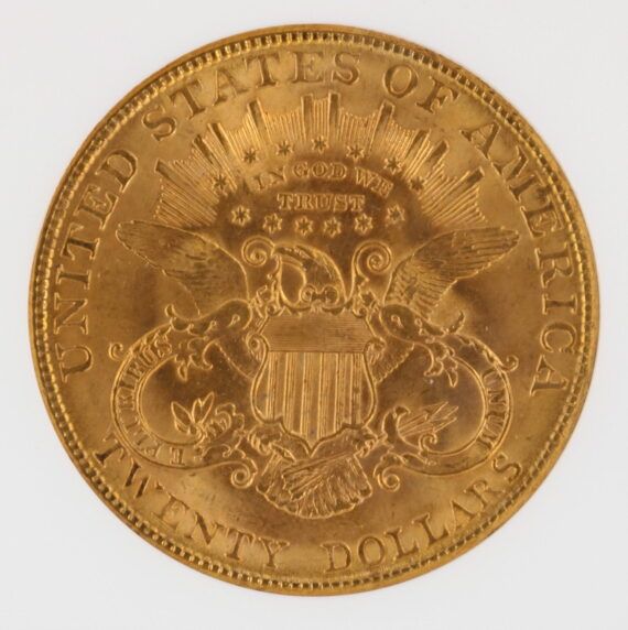 1907 Double Eagle NGC MS64 $20 - Image 4