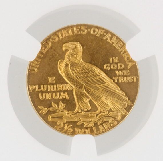 1911 Quarter Eagle NGC MS61 $2.50 Indian Head - Image 4