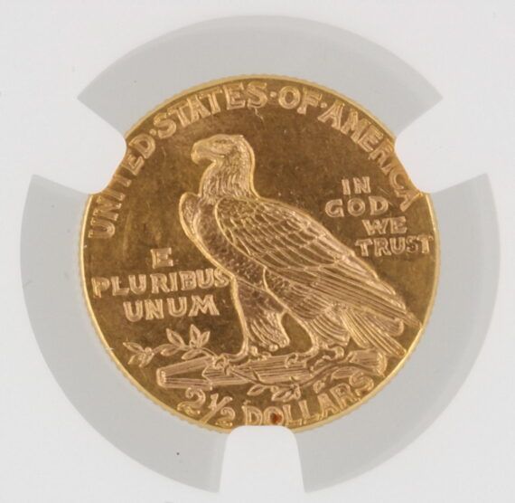 1912 Quarter Eagle NGC MS62 $2.50 Indian Head - Image 4