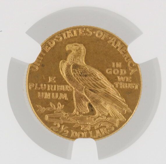 1913 Quarter Eagle NGC MS62 $2.50 Indian Head - Image 4