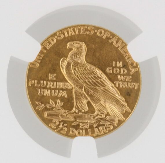1914 Quarter Eagle NGC MS62 $2.50 Indian Head - Image 4